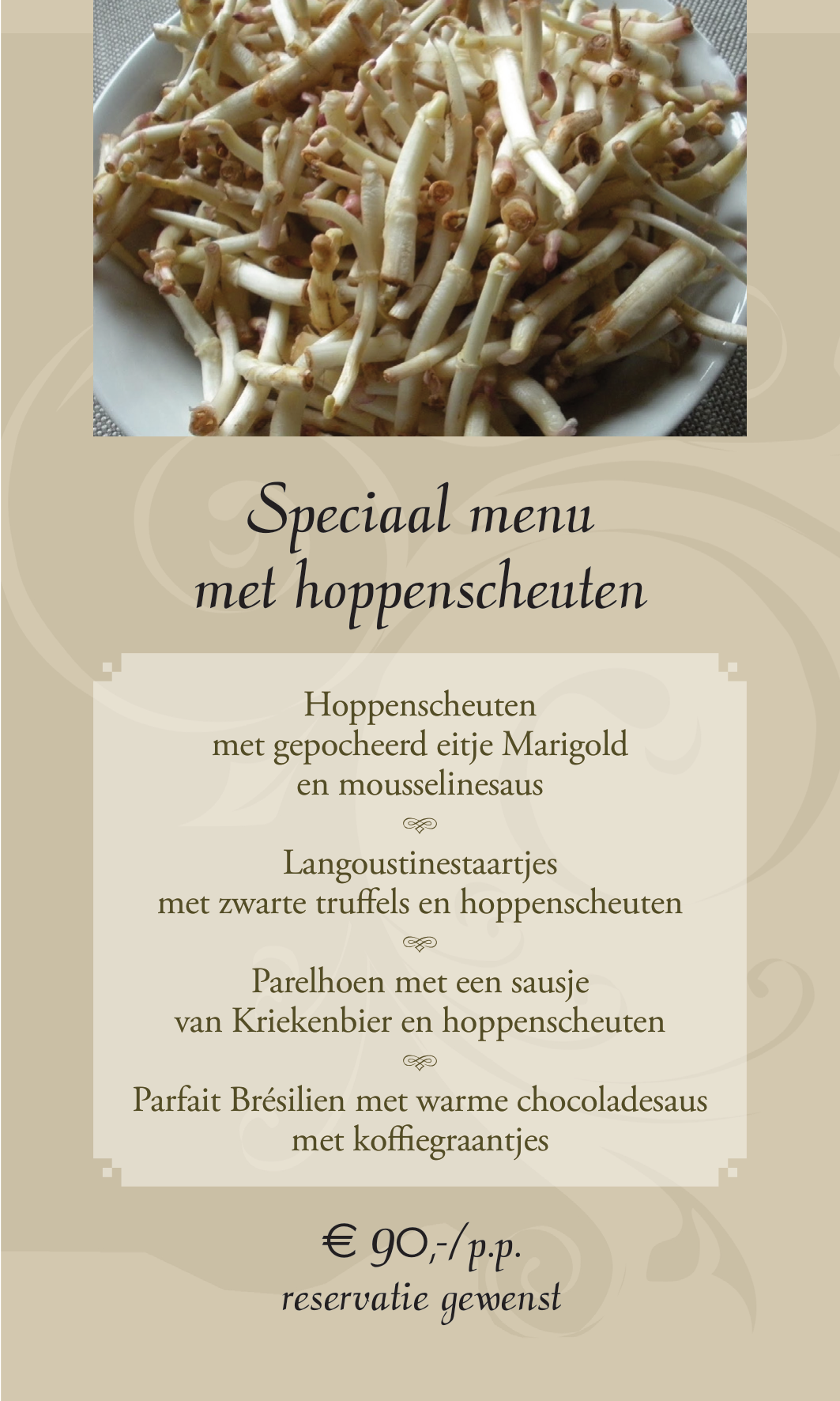 Hoppescheutenmenu
